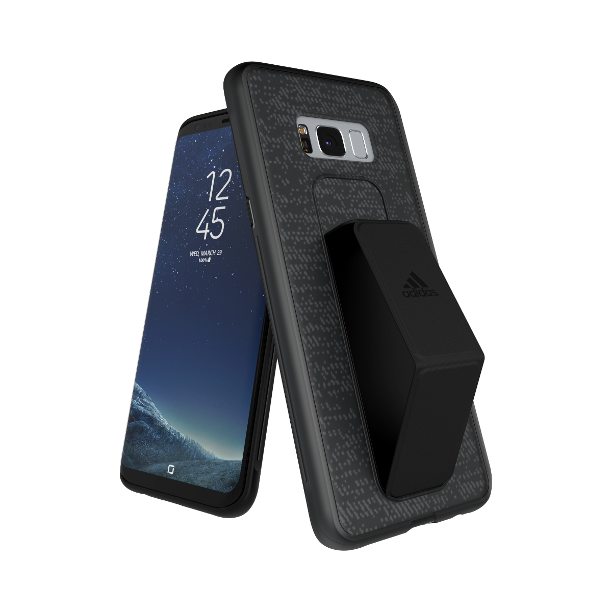 Black Grip Case For Samsung S8 Plus | adidas-cases