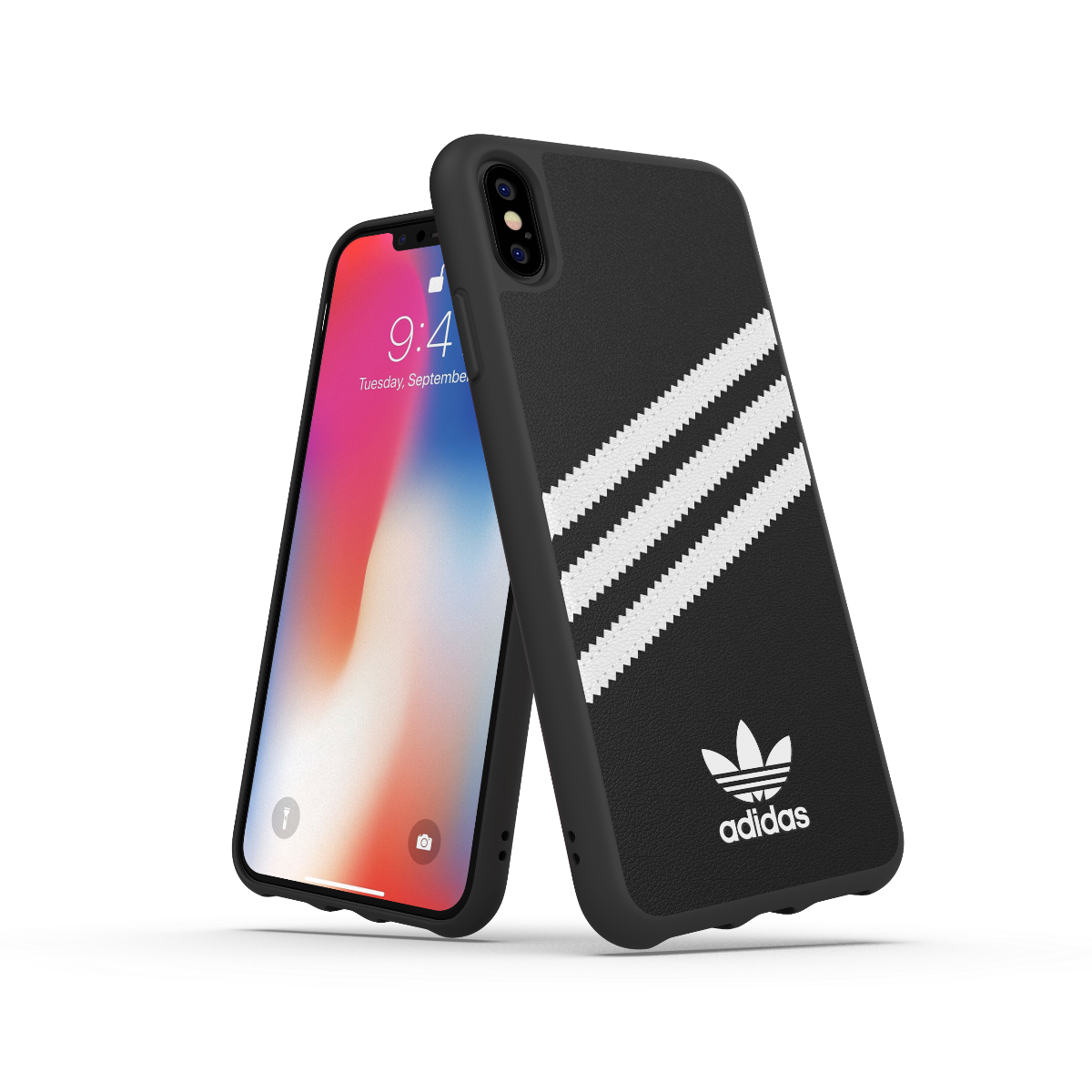 korruption uhøjtidelig Siden Buy 3 Stripes Snap Case Black and White iPhone XS Max | adidas-cases