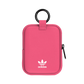 Small Tech Pouch Pink - White