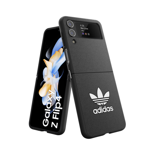adidas Originals Trefoil Snap Case Black & White Samsung Galaxy Z Flip 4 1 51729