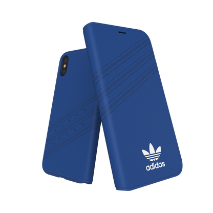 adidas Originals 3-Stripes Booklet Case Blue iPhone 3 