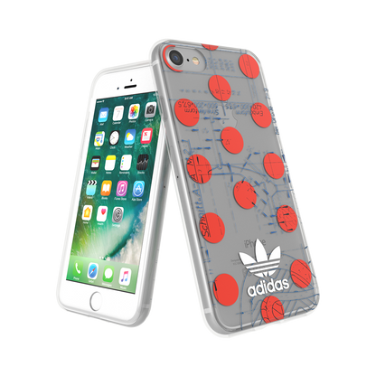 adidas Originals 70S Clear Case Red - Transparent iPhone 2 29206
