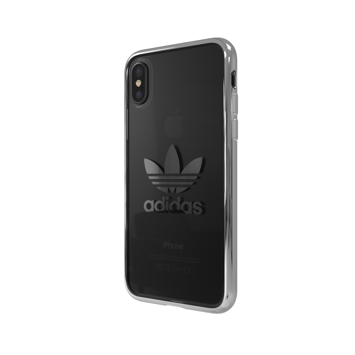 Shop Case Silver - iPhone XS adidas-cases