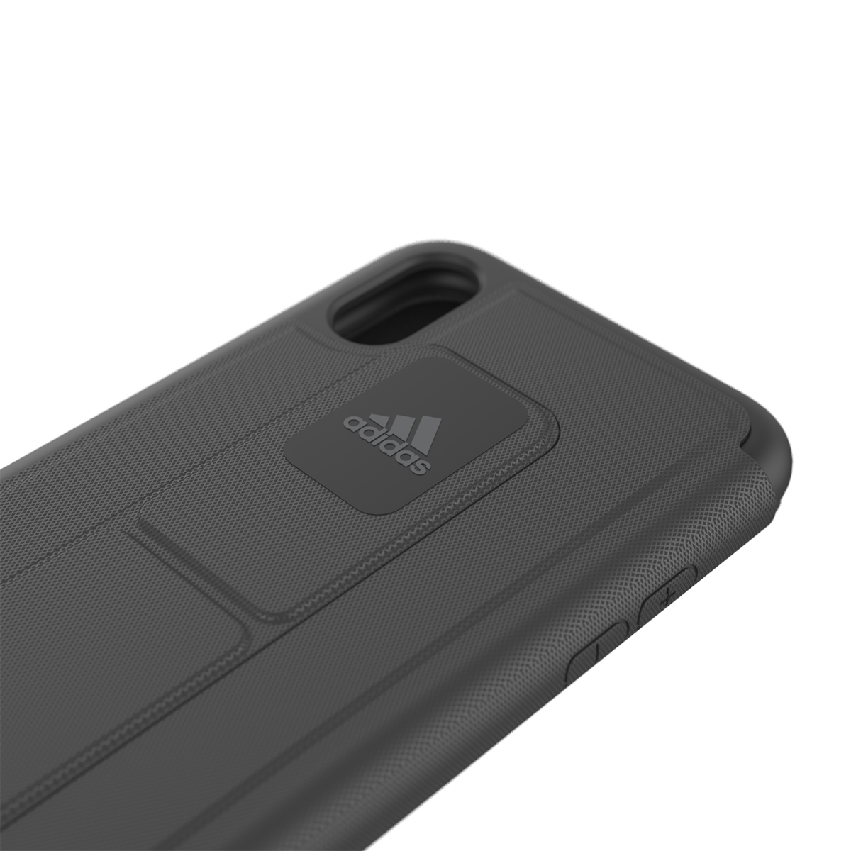 adidas Sports Folio Grip Case Black iPhone X-iPhone XS 4 