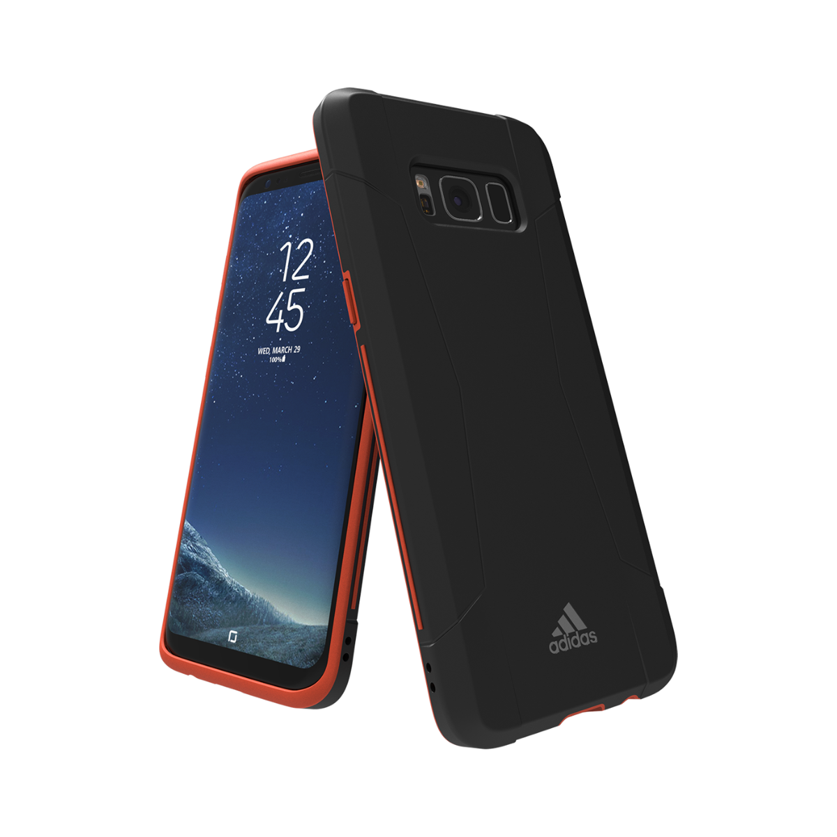 adidas Sports Solo Case Black - Red Samsung 2 