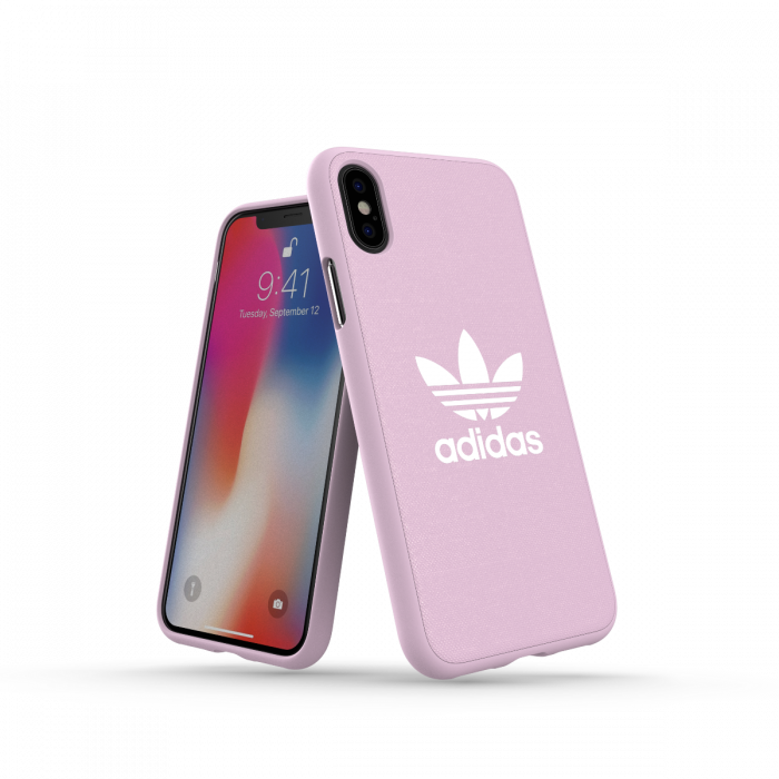 adidas Originals Trefoil Snap Case Pink - White iPhone 1 31640