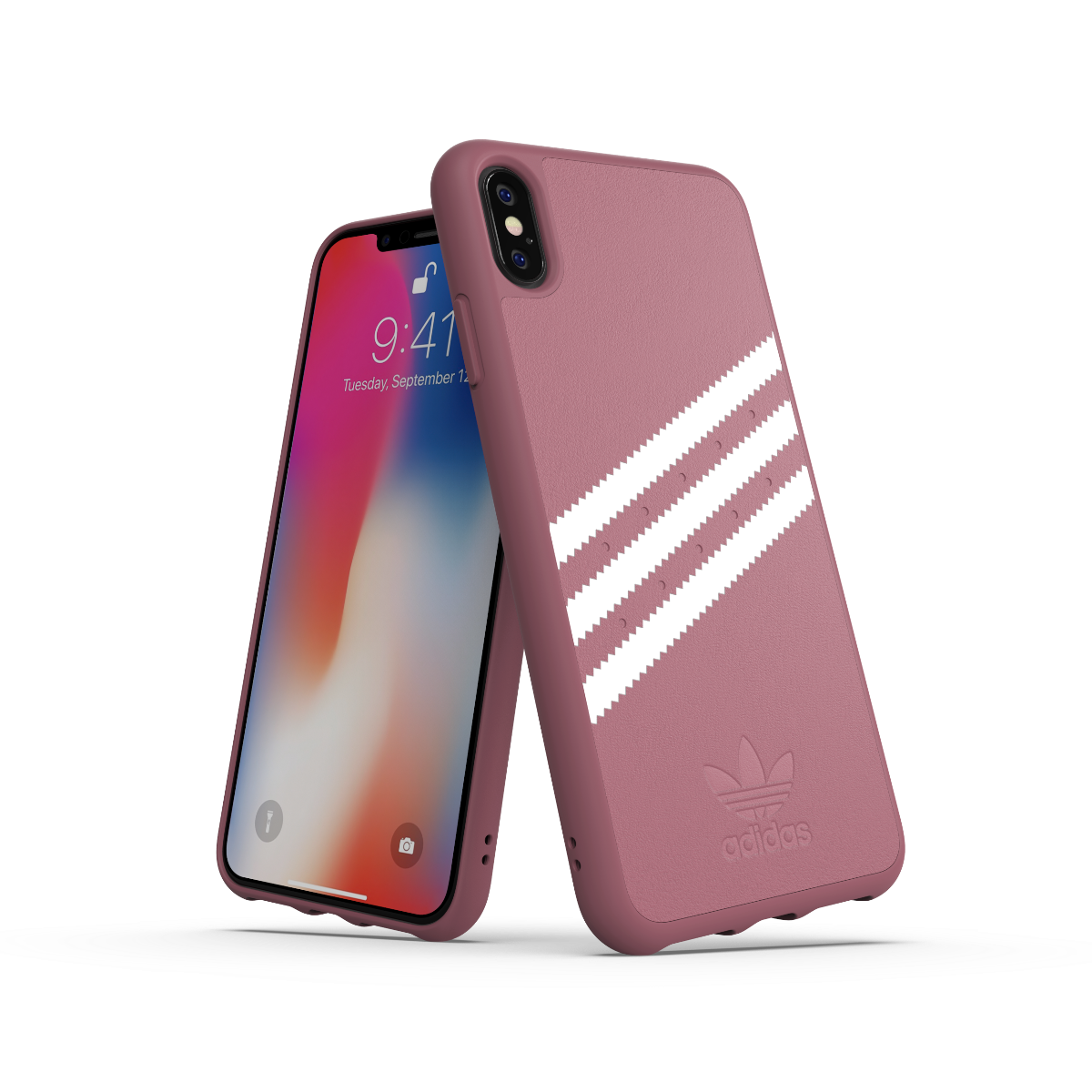adidas Originals 3-Stripes Snap Case Pink - Red iPhone 3 