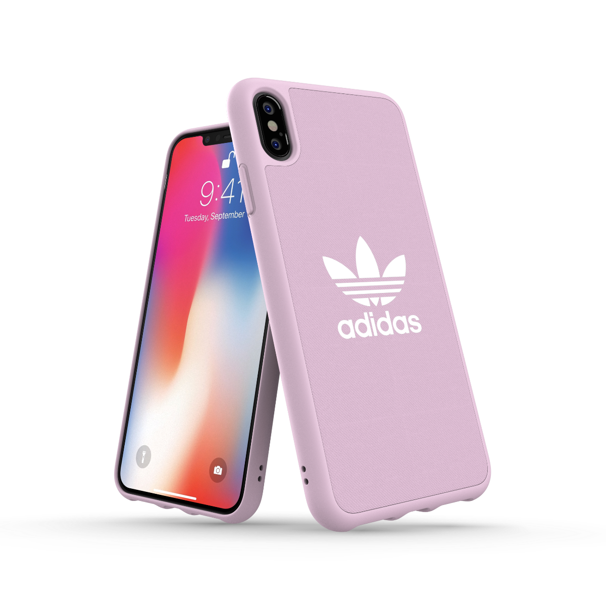 adidas Originals Trefoil Snap Case Pink - White iPhone 6 