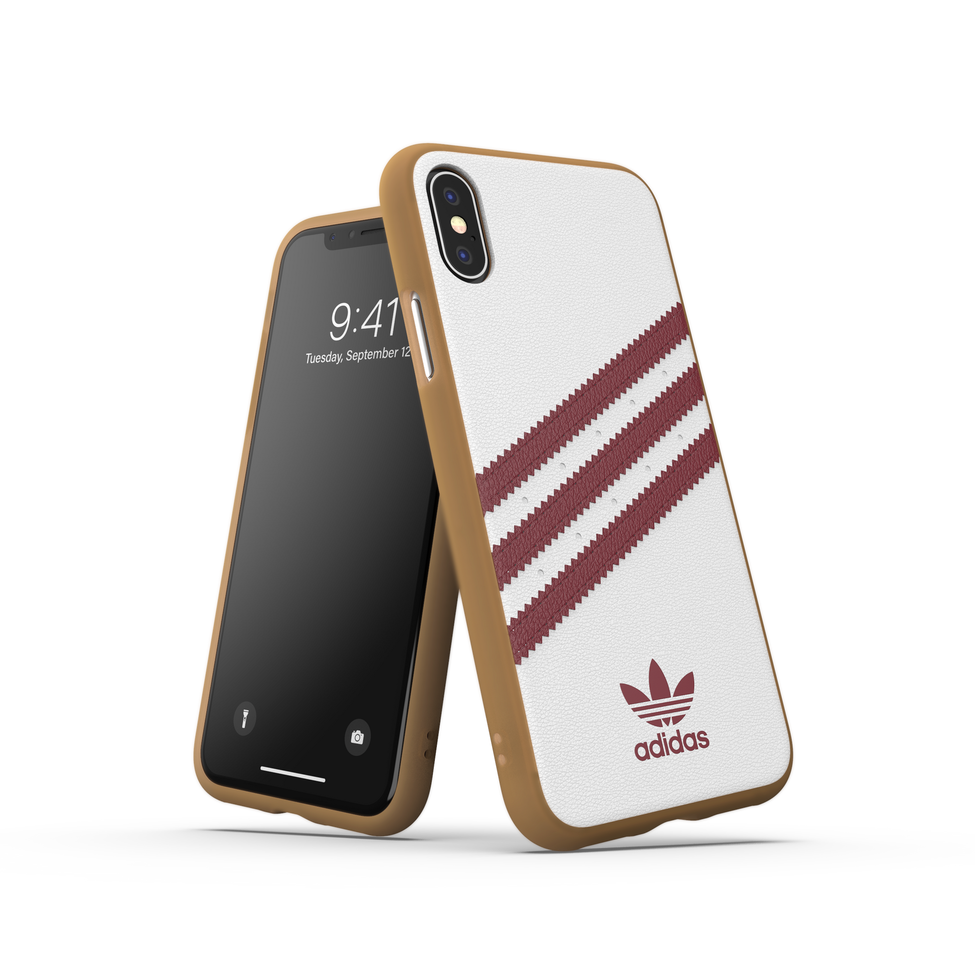 adidas Originals 3-Stripes Snap Case Red - White iPhone 4 33296