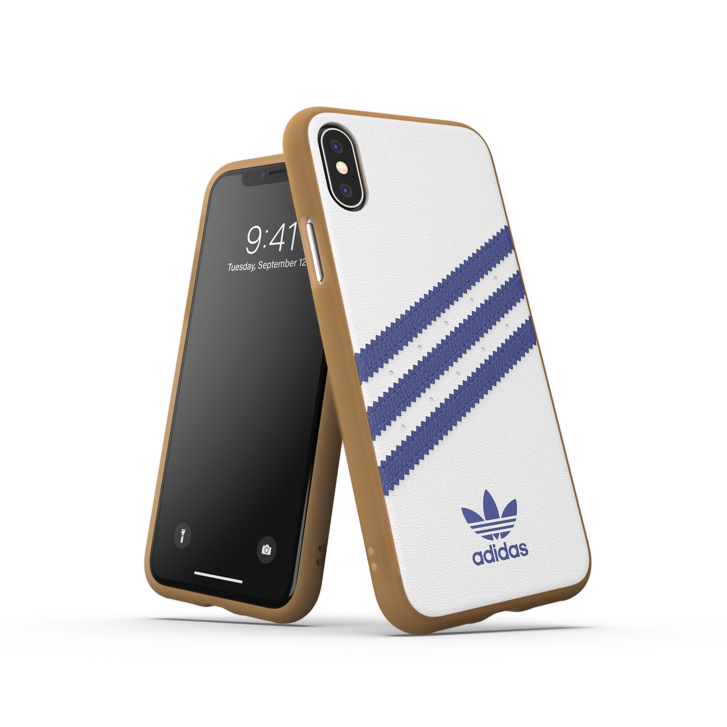 adidas Originals 3-Stripes Snap Case White - Blue iPhone 4 33298