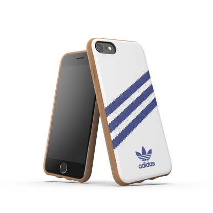 adidas Originals 3-Stripes Snap Case White - Blue iPhone 2 34935