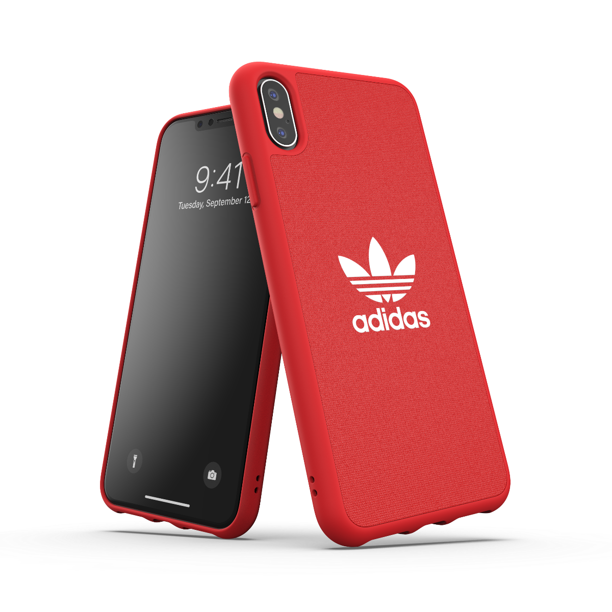 adidas Originals Trefoil Snap Case Red iPhone 12 