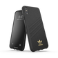 adidas Originals 3-Stripes Leather Snap Case Black iPhone 11 