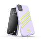 adidas Originals 3-Stripes Snap Case Purple - Yellow iPhone 2 37636