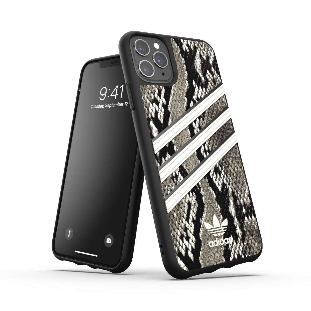 adidas Originals 3-Stripes Snap Case Black - Brown iPhone 4 37868