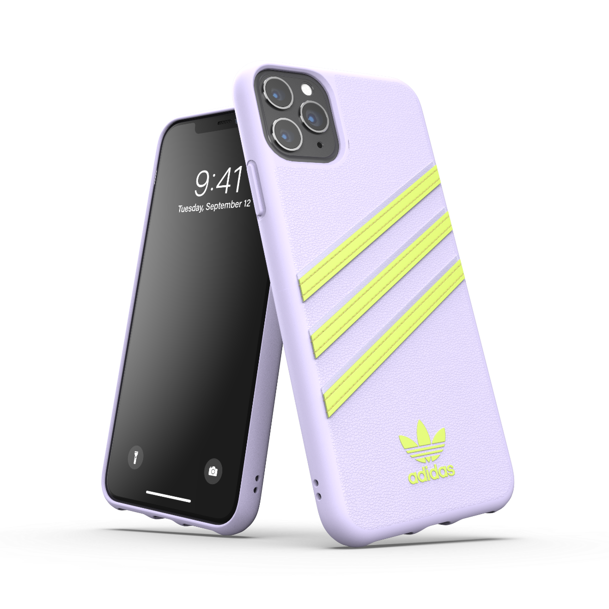 adidas Originals 3-Stripes Snap Case Purple - Yellow iPhone 4 37866