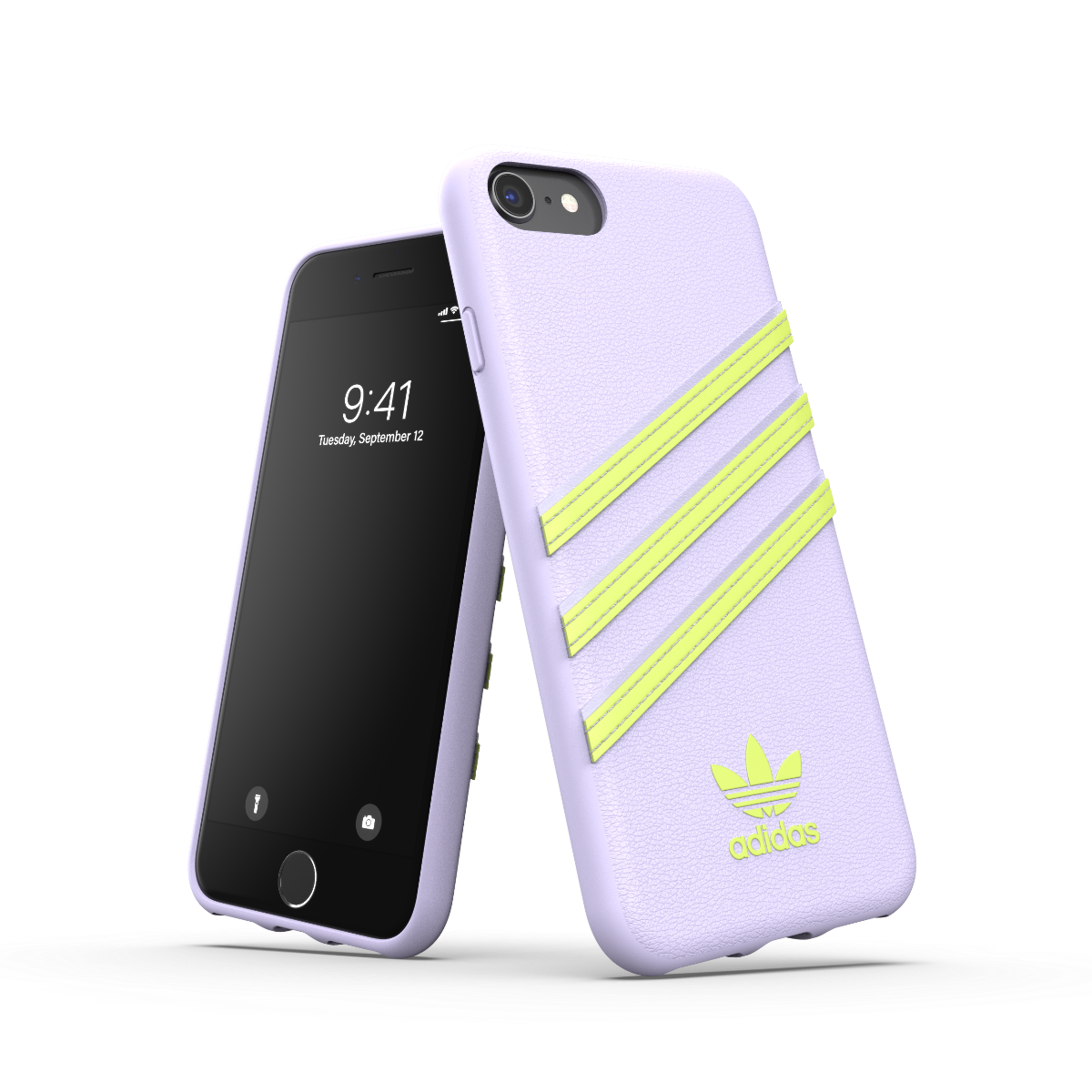 adidas Originals 3-Stripes Snap Case Purple - Yellow iPhone 5 