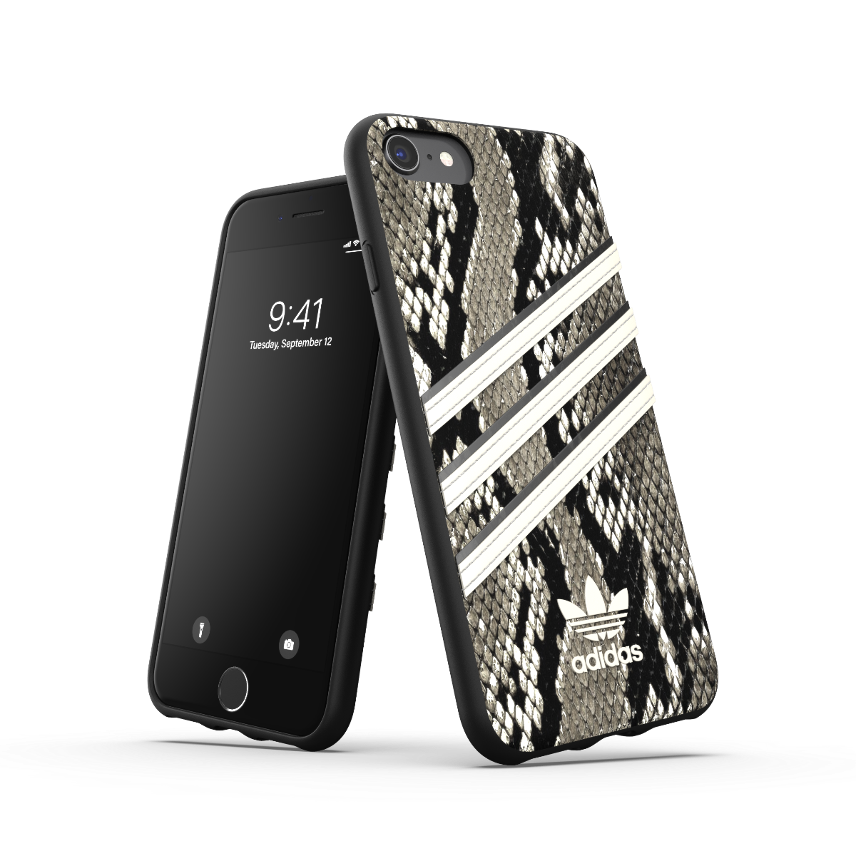 adidas Originals 3-Stripes Snap Case Black - Brown iPhone 5 