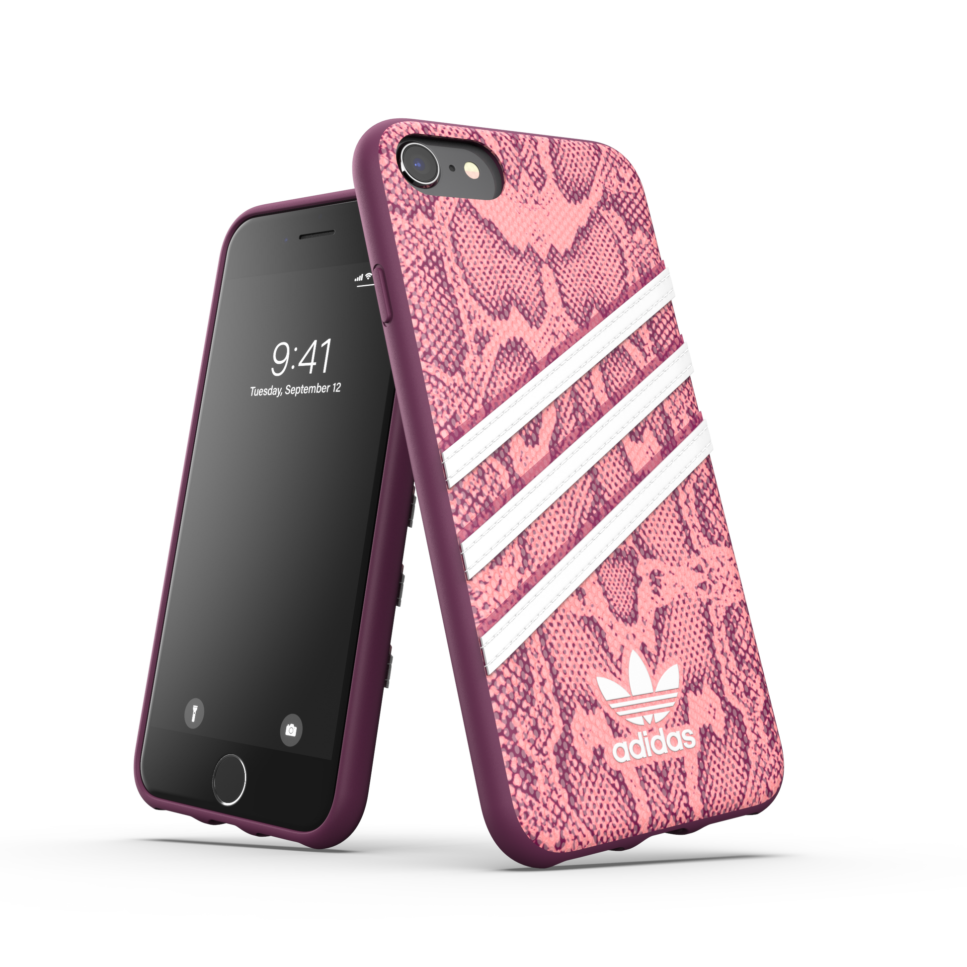 Pertenecer a principalmente cantidad de ventas Buy 3 Stripes Snap Case Pink iPhone | adidas-cases