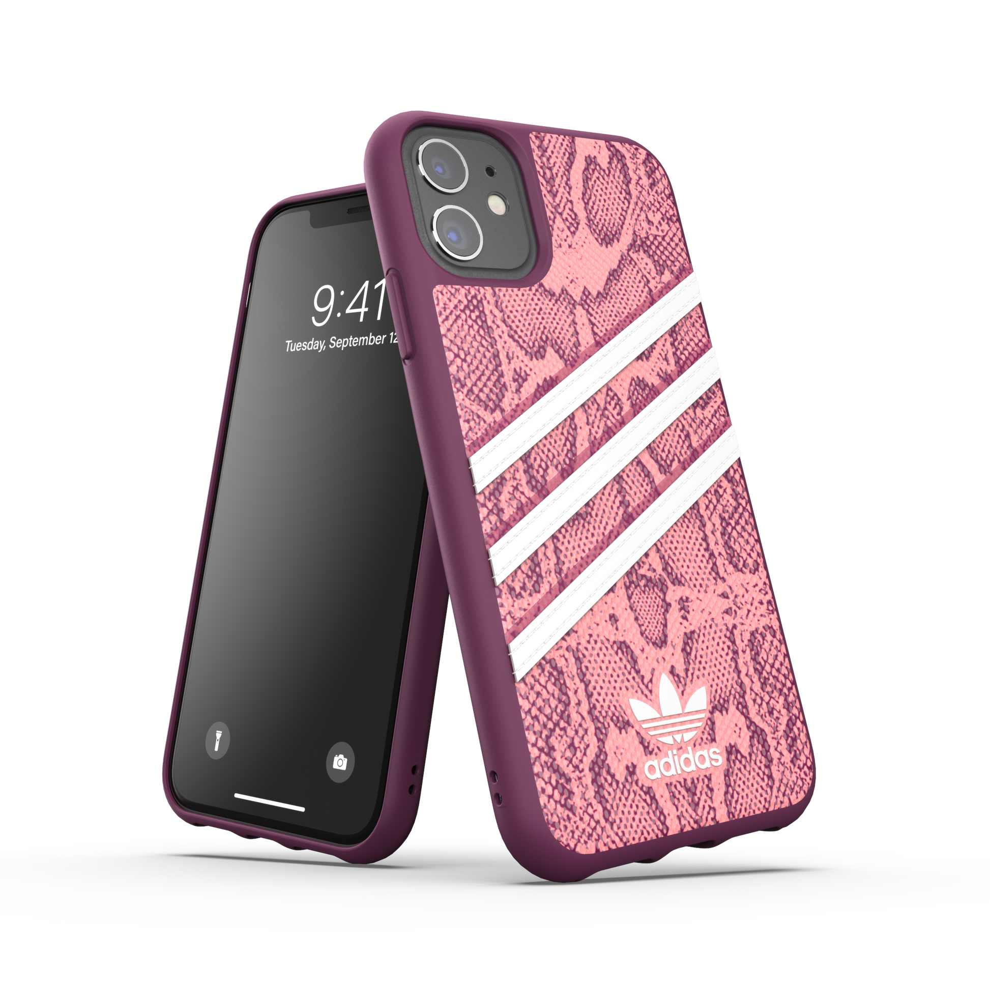 Alternatief voorstel Trek Samenpersen Buy 3 Stripes Snap Case Pink iPhone | adidas-cases