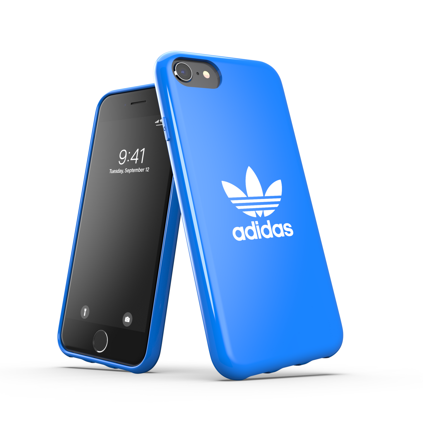 adidas Originals Glossy Snap Case Blue iPhone 9 40530