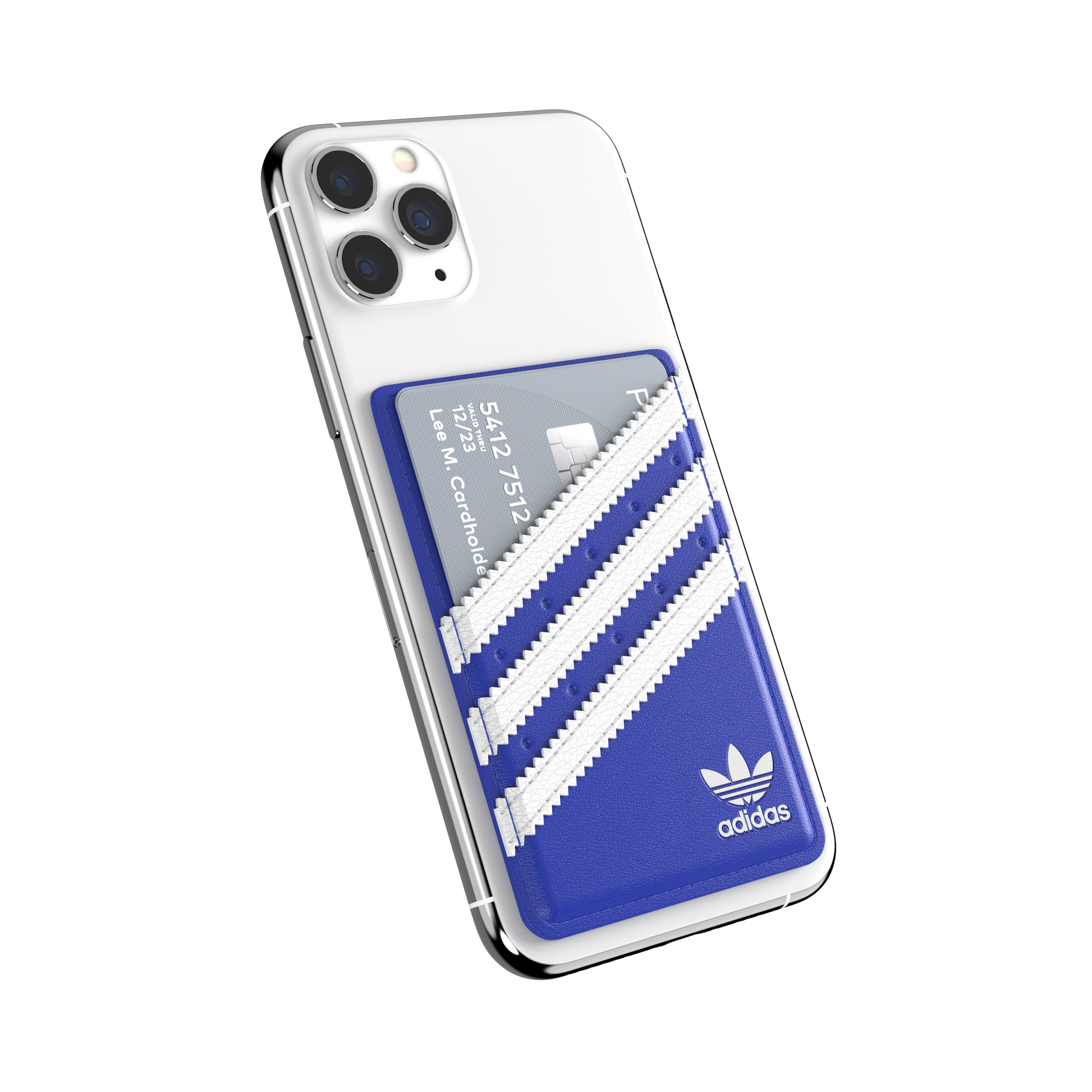 adidas Originals Universal pocket 3-stripes blue - white 2 