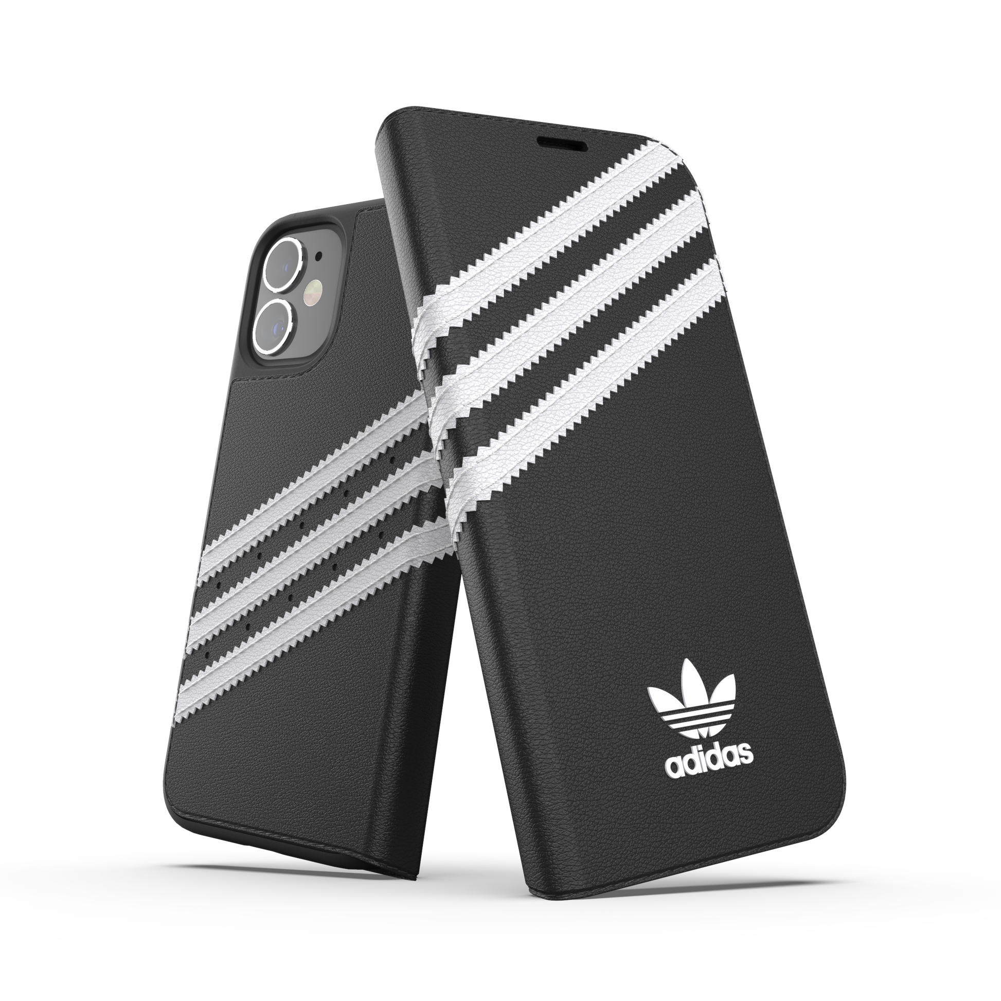 adidas Originals 3-Stripes Booklet Case Black - White iPhone 6 42246