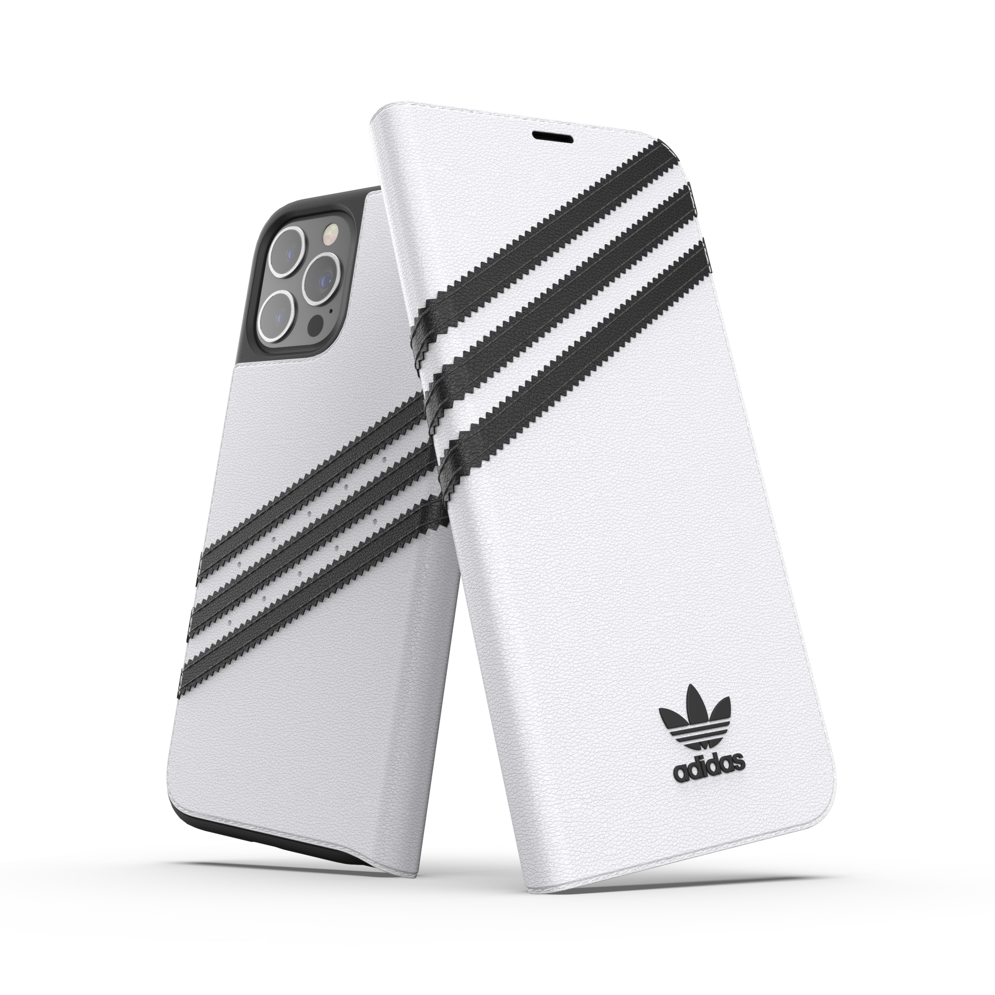 adidas Originals 3-Stripes Booklet Case White iPhone 4 36541