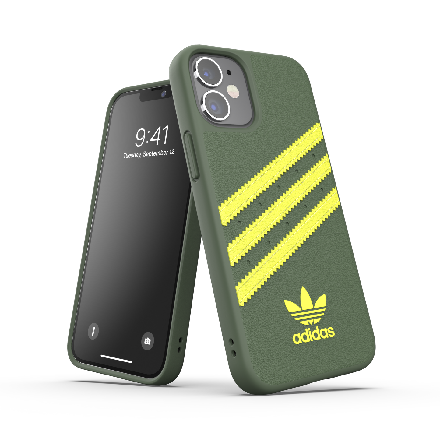 adidas Originals 3-Stripes Snap Case Green-Yellow iPhone 2 42254