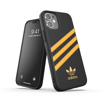 adidas Originals 3-Stripes Snap Case Black - Gold iPhone 2 42480