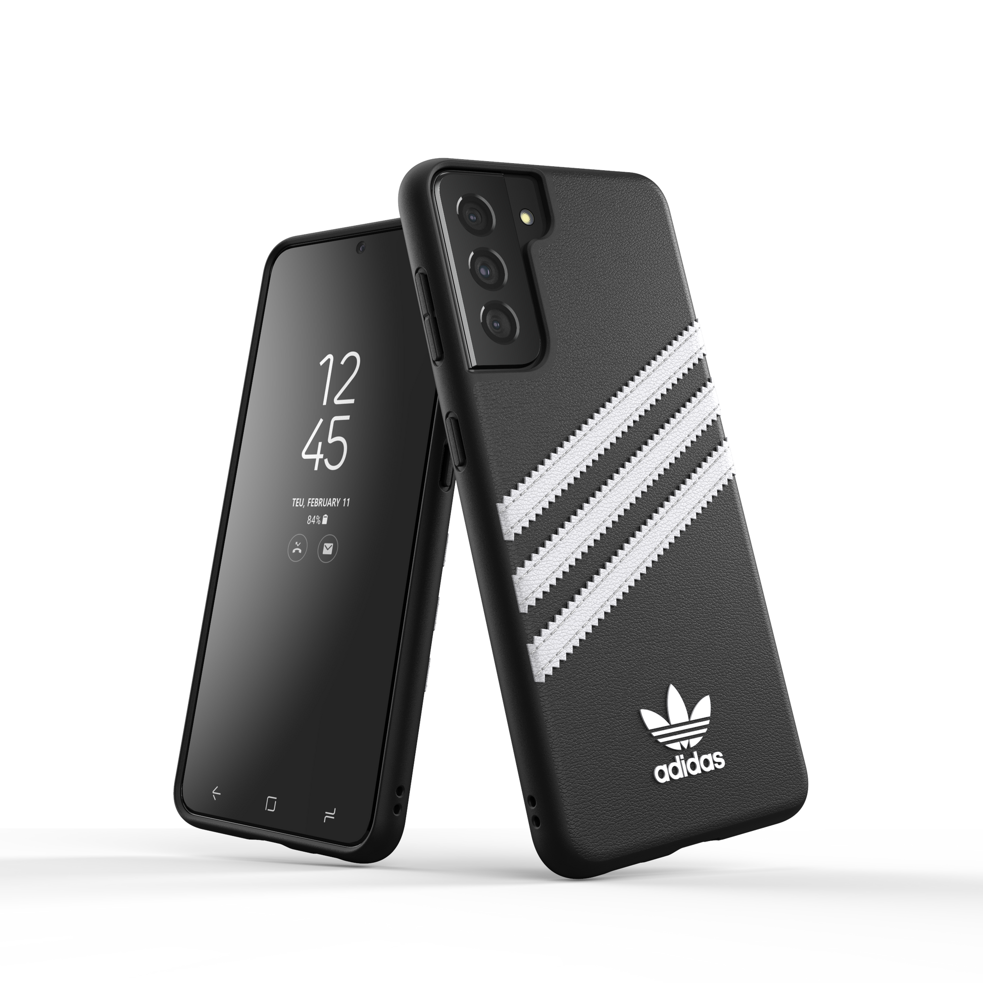 Buy 3 Stripes Black and White Samsung | adidas-cases