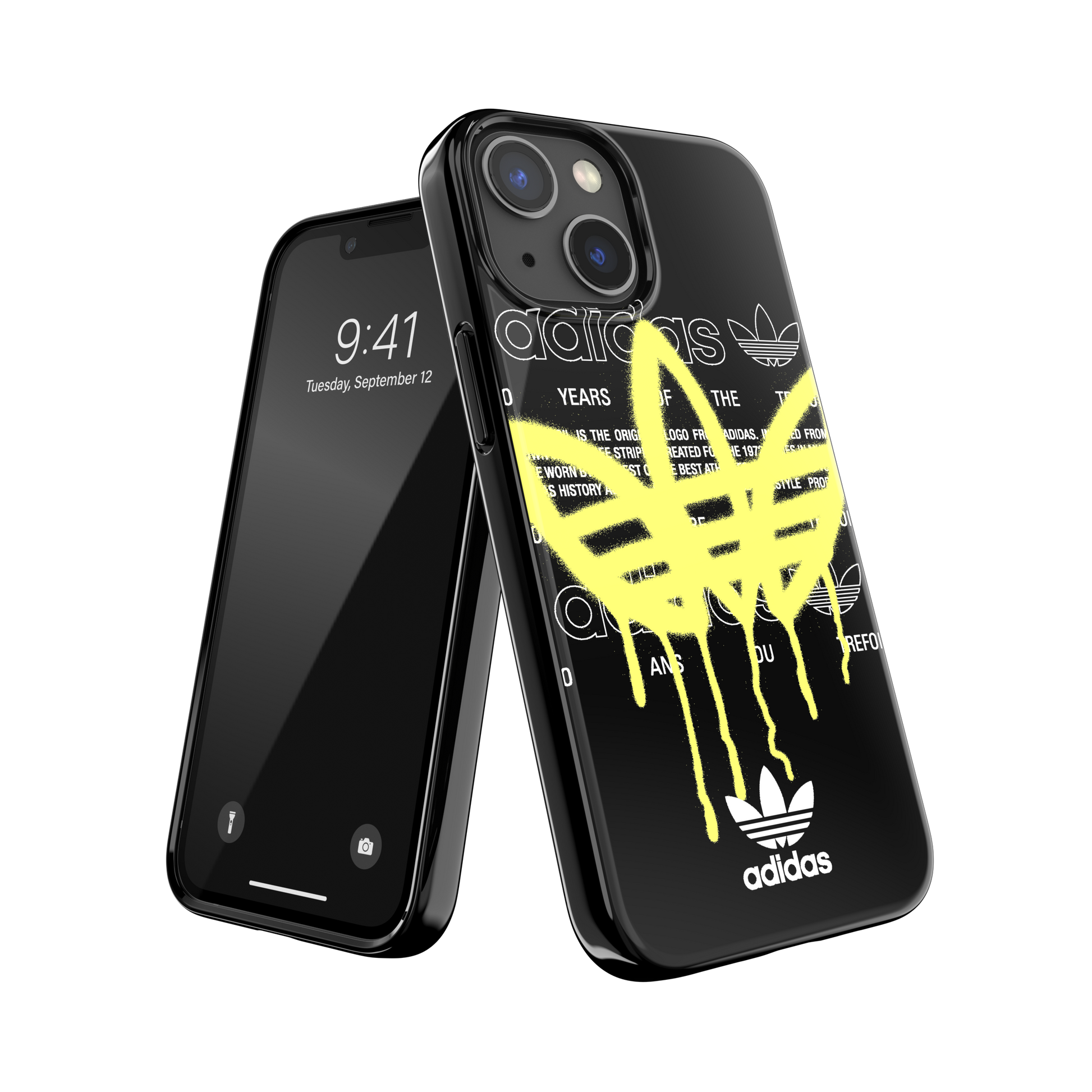 adidas Originals Summer Graffiti Snap Case Black Yellow iPhone 4 49291