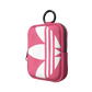 Kleine Techniktasche Rosa - Weiß