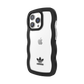Wavy Case Clear - Schwarz für iPhone