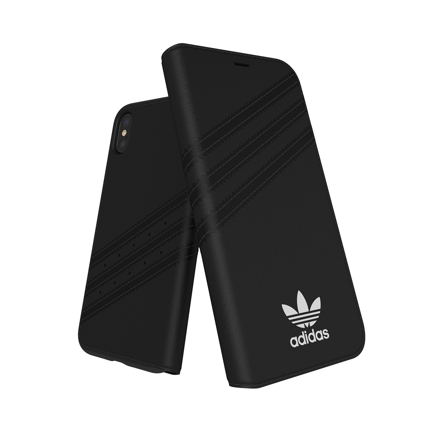 adidas Originals 3-Stripes Booklet Case Black iPhone 1 28353