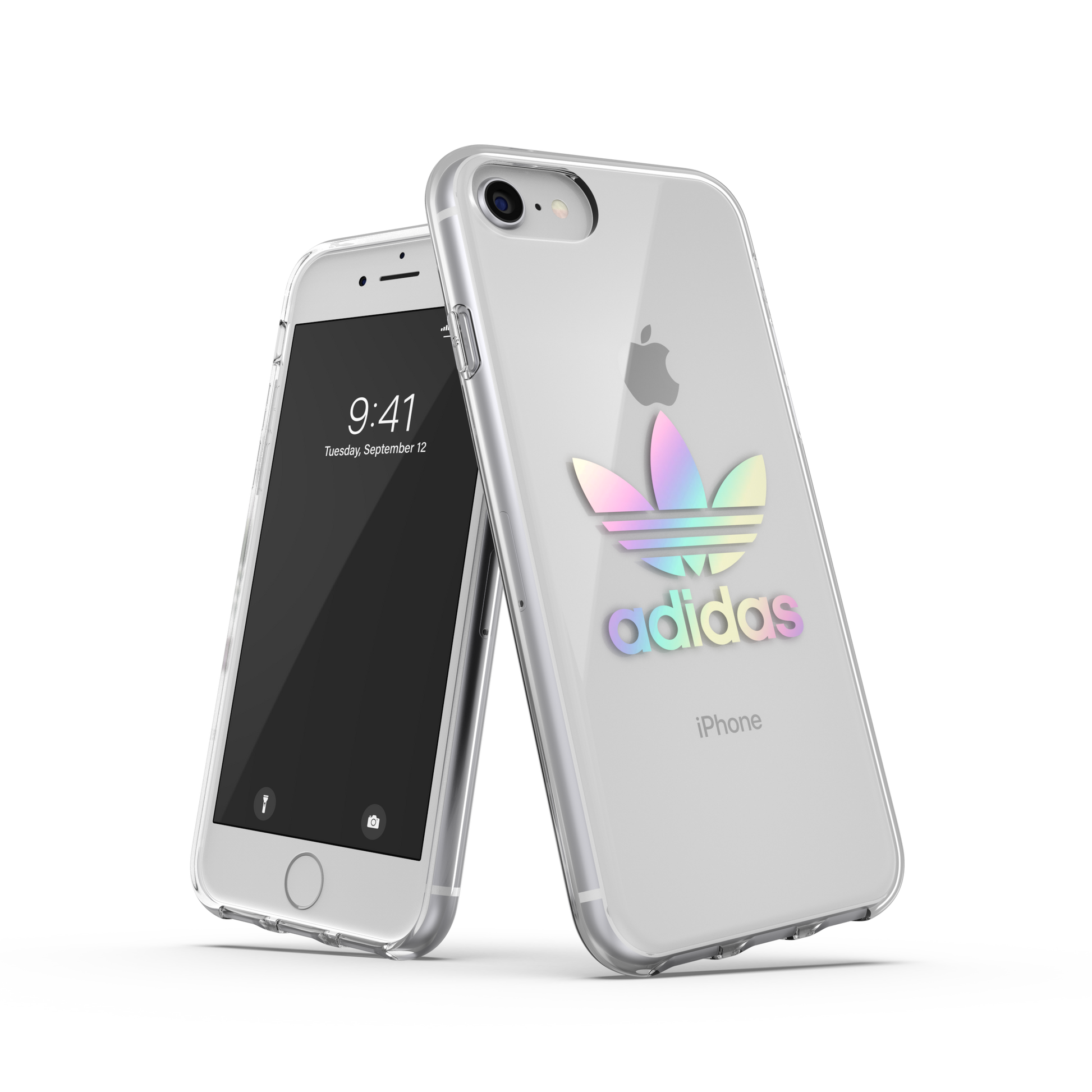 color Conversacional Contar Buy Clear snap case Holographic iPhone | adidas-cases