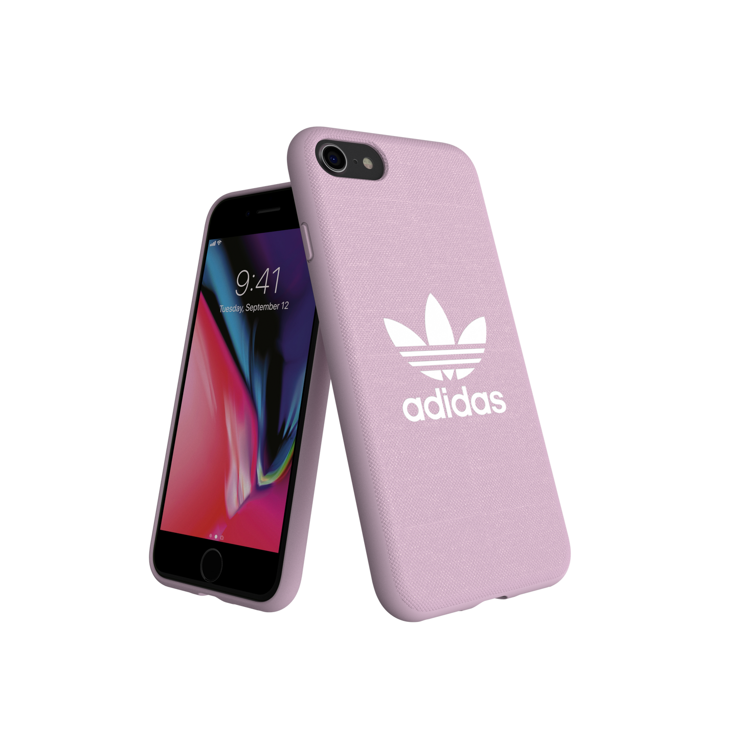 adidas Originals Trefoil Snap Case Pink - White iPhone 2 31642