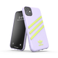 adidas Originals 3-Stripes Snap Case Purple - Yellow iPhone 1 37634